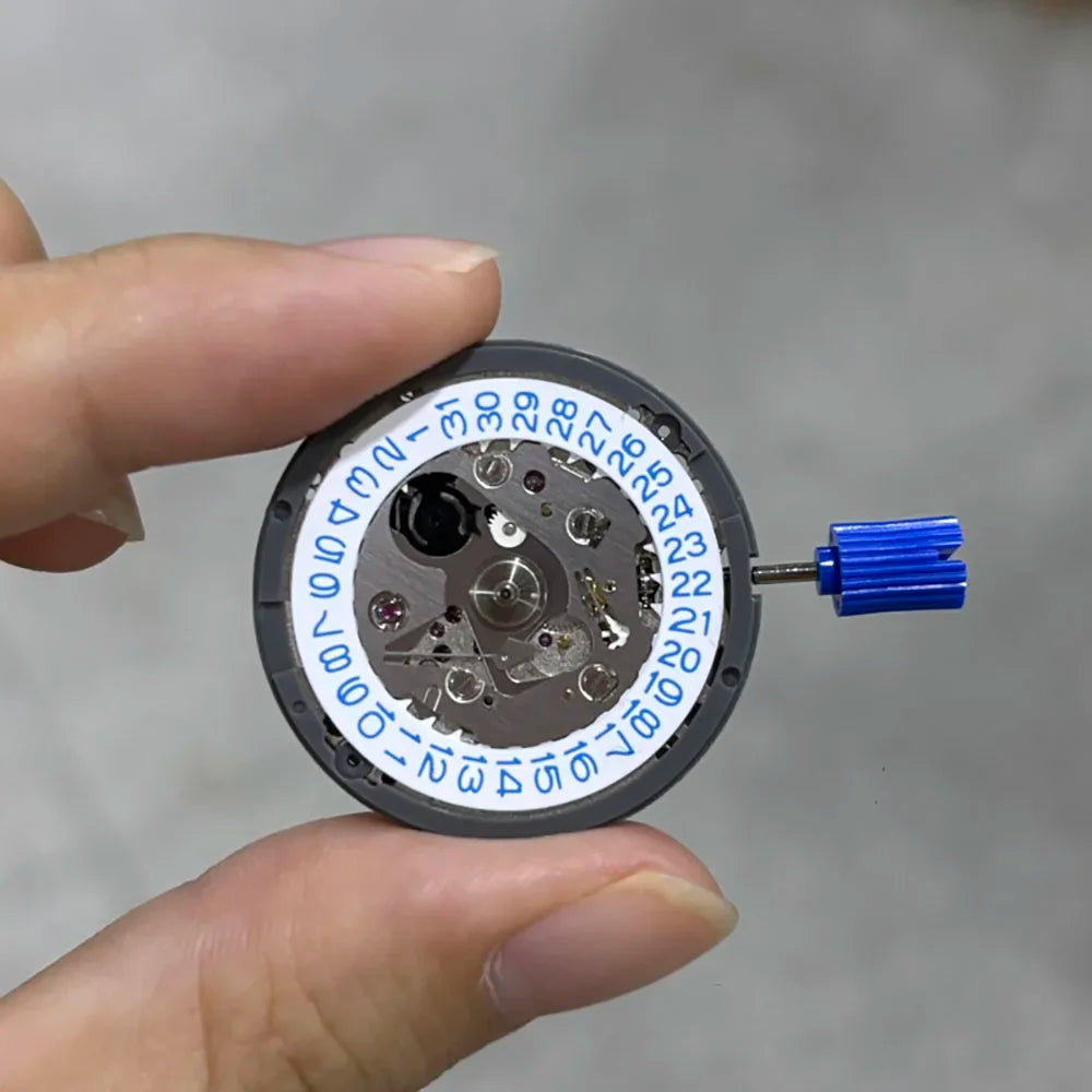 NH35A Premium Automatic Mechanical Watch Movement – High Accuracy Self-Winding 24 Jewels Replacement with Date Wheel (3/3.8/6 O’Clock)