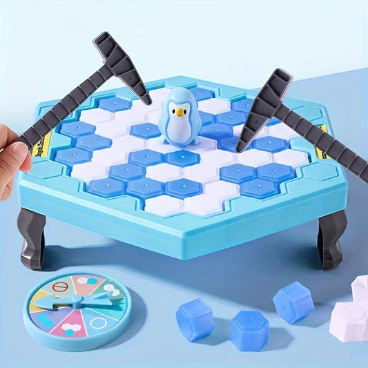 Save Penguin Ice Breaker Toy – Knocking & Disassembling Wall Board Game, Interactive Novelty Toy for Fun