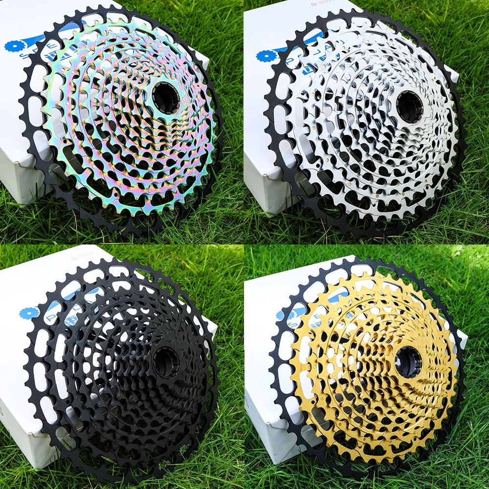 SPEDAO 12-Speed 10-50T Bicycle Cassette – 12V MTB Freewheel Sprocket for SX NX GX, XD & HG Compatible