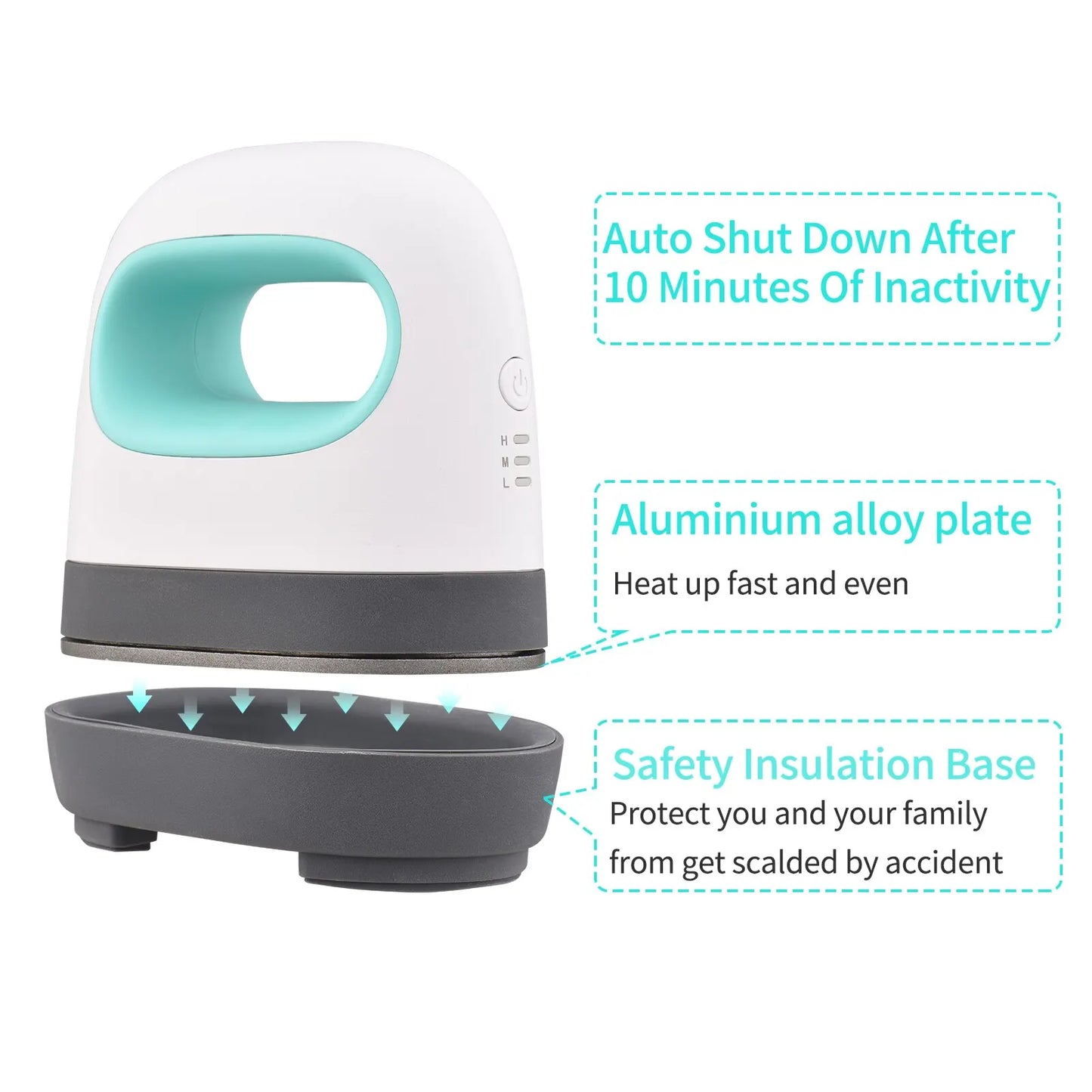 2024 New Portable Mini Heat Press Machine - Short Sleeve DIY Label Hot Stamping, T-Shirt Printing, and Easy Heating Transfer