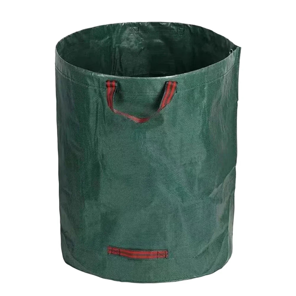 60L-500L Reusable Garden Bag – Large Capacity Foldable Leaf Sack, Garden Trash Waste Container & Storage