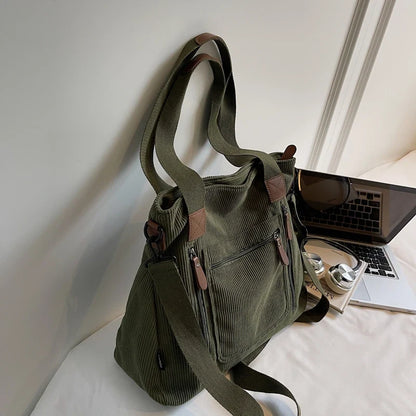 Women's Shoulder Crossbody Bag - Large Capacity Multi-Functional Tote Handbag