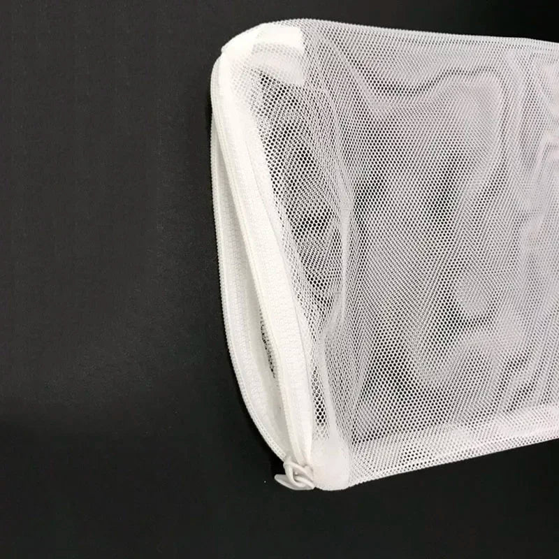 10Pcs Mesh Filter Net Bags – Aquarium Pond Bio Ball, Carbon Media & Ammonia Isolation Bags, White & Black