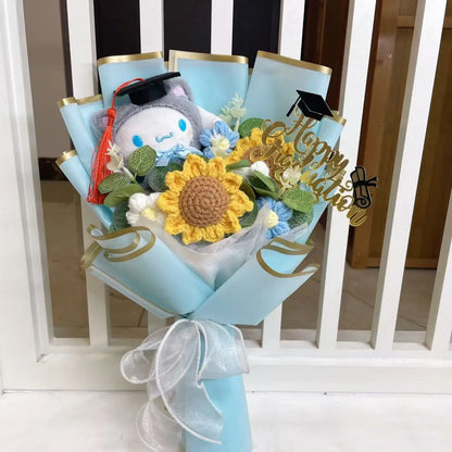 Anime Series Plush Toy Bouquet — Children’s Day, Birthday, Valentine’s & Graduation Gifts