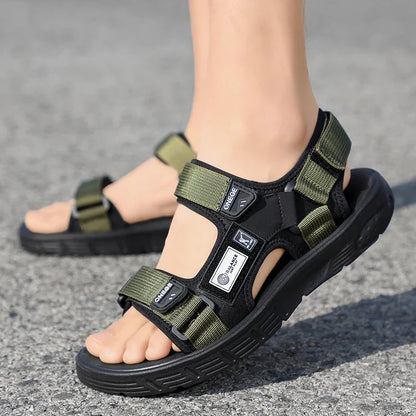 Men’s Summer Casual Sport Sandals – Fashionable Wear-Resistant Beach Shoes | Trendy Breathable Outdoor Comfortable Walking Sandals