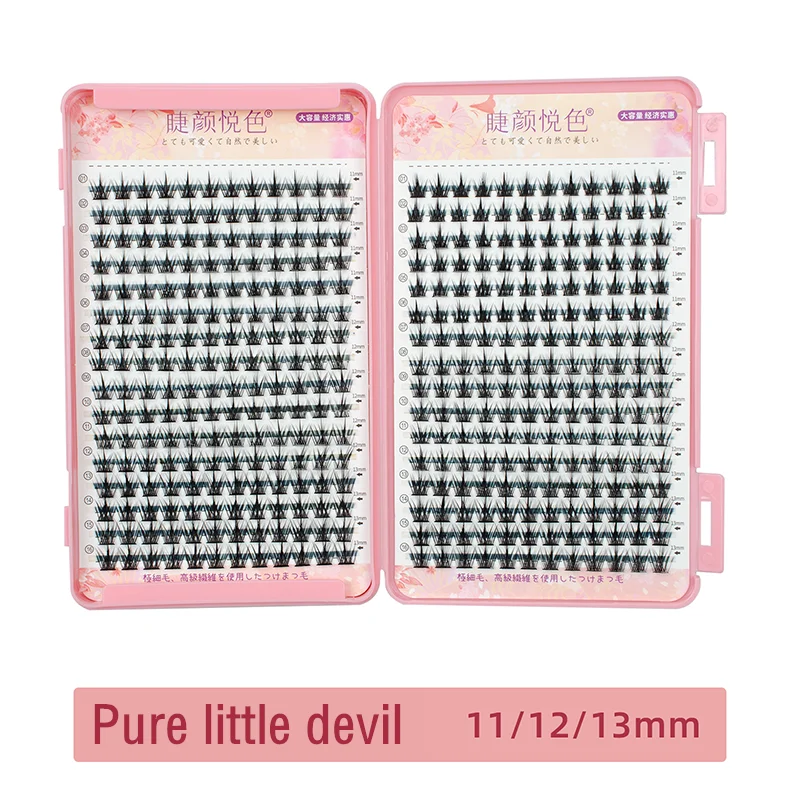32 Rows Individual Eyelash Extensions – Professional Cluster Lashes for Grafting, Large Capacity by Flowerknow