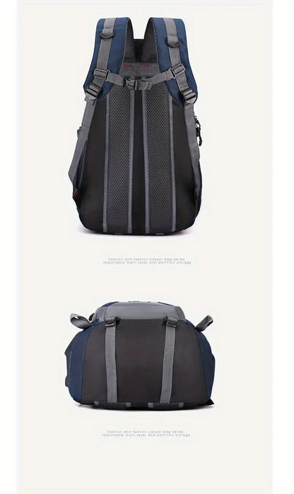 New 40L Outdoor Hiking Backpack – Men’s & Women’s Sports Shoulder Bag for Leisure & Travel, Large Capacity