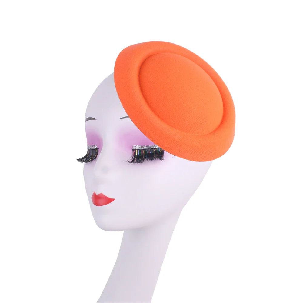 17CM Fascinator Bases for DIY Hair Accessories - Ladies' Wedding Hat, Millinery Cap for Bridal Chapeau