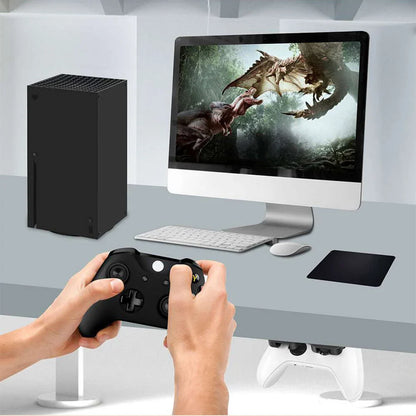 Universal Gamepad Hook Holder for Xbox, PS, and Switch Controllers — Under-Desk Storage Stand for PS5, PS4, Xbox Series & NS Pro
