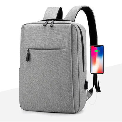 2024 Versatile Waterproof Business & School Backpack – USB Rechargeable Laptop Bag