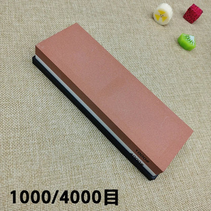 Professional Double-Sided Whetstone Knife Sharpener – Kitchen Sharpening Stone 240/600/1000/3000 Grit