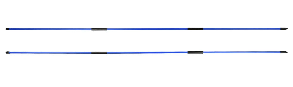 6 Colors Golf Alignment Sticks – Collapsible Practice Rods for Putter Green & Swing Training Tools