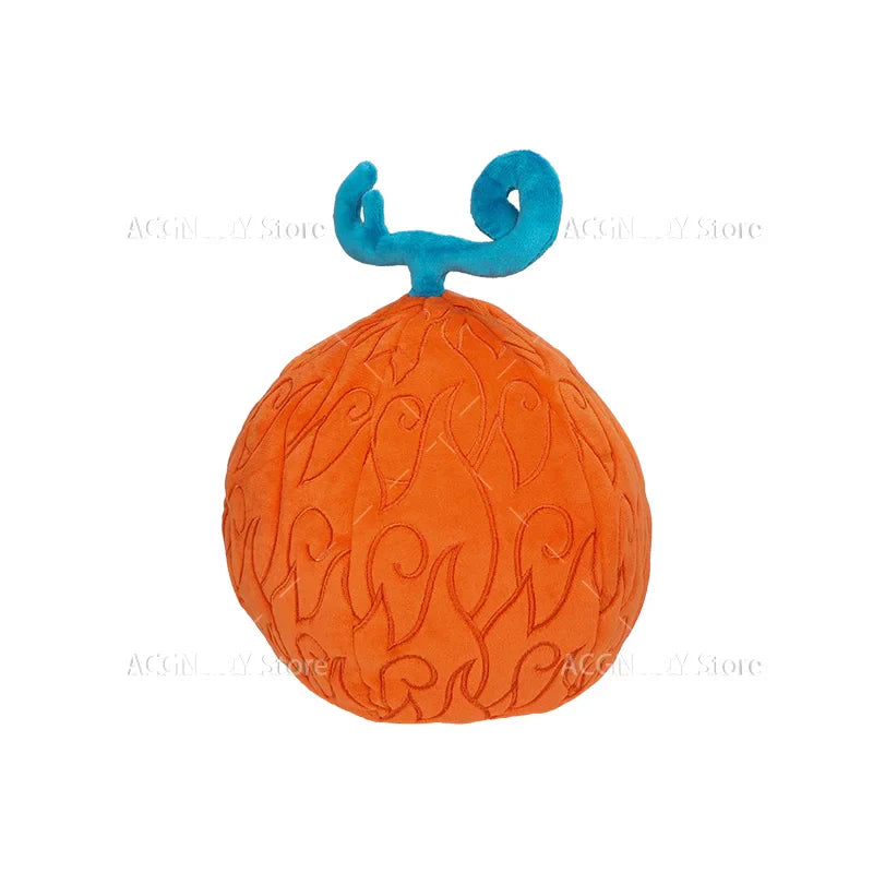 6 Styles Fruit Plush Toys – Anime Soft Stuffed Toys: Gum-Gum, Op-Op, Tremor-Tremor, Flower-Flower, Flame-Flame, Fish-Fish Gifts