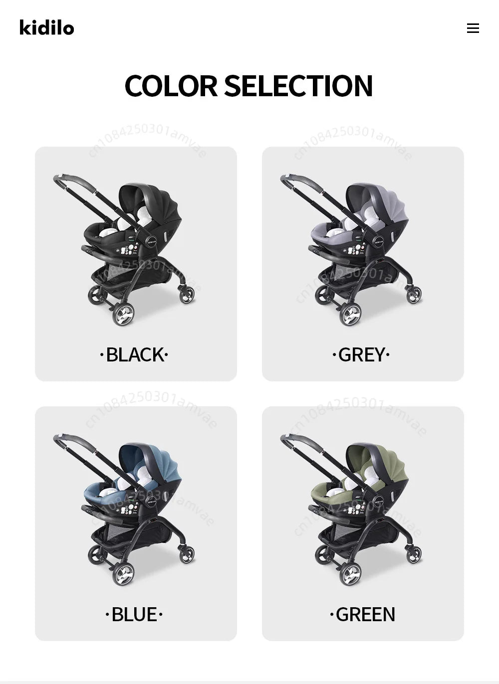 Multi-Functional Newborn Baby Stroller — Portable 4-in-1 Sleeping Basket, Safety Seat & Travel Cart