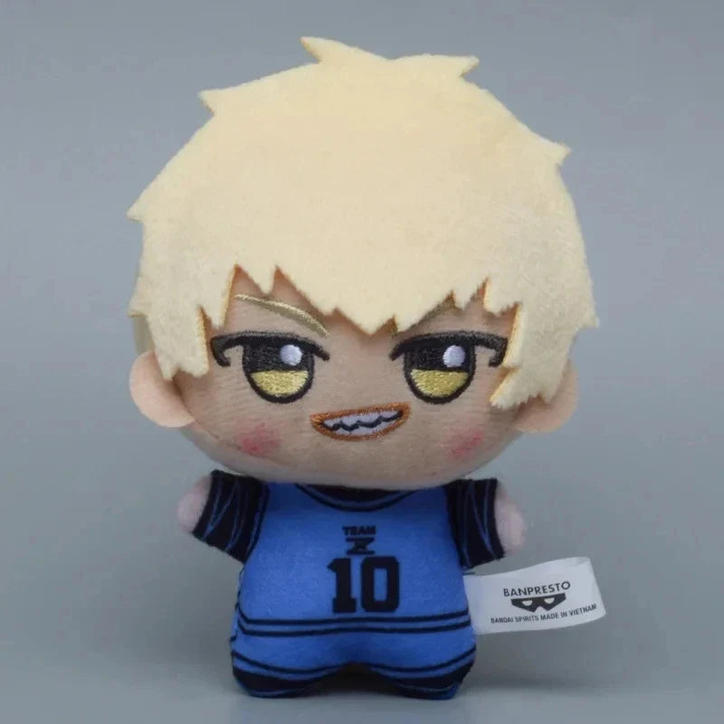 10cm Blue Lock Plush Keychain – Nagi, Seishiro, Chigiri, Hyoma, Gagamaru & Gin Soft Bag Pendant Toy Gift