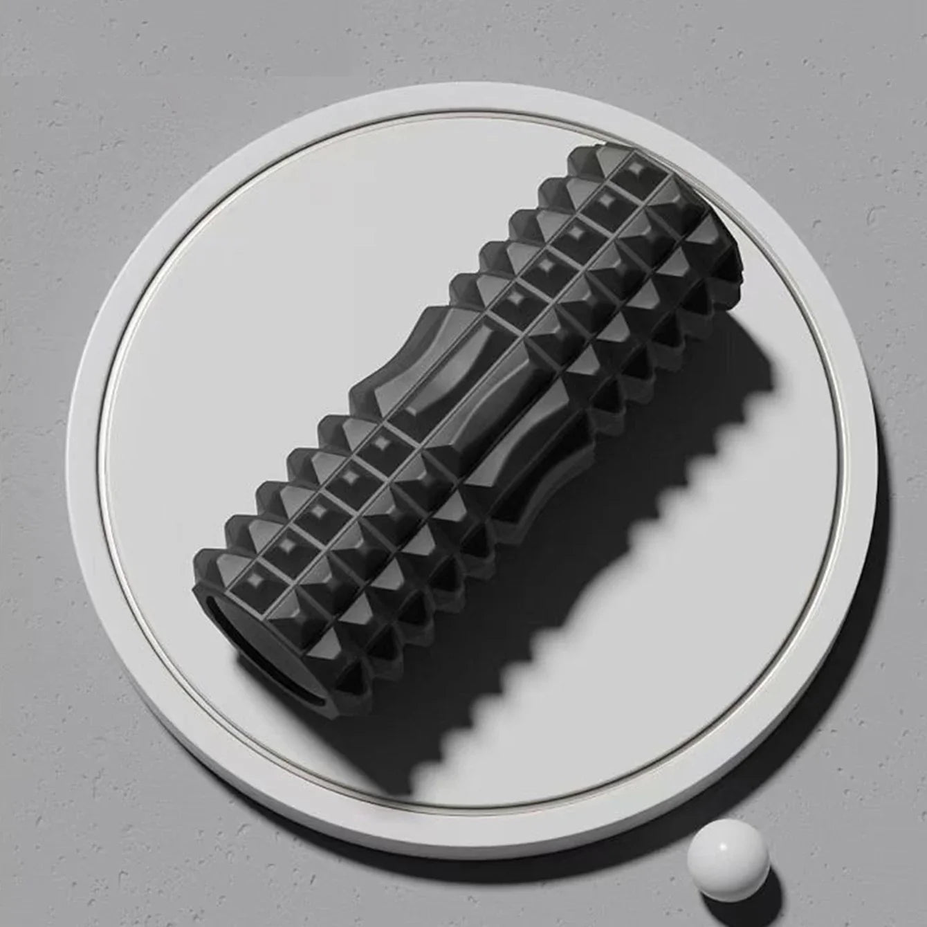 45cm Yoga Foam Roller & Massage Block Set | Pilates Tools, Fitness Foam Roller, Yoga Column & Brick for Gym Exercise