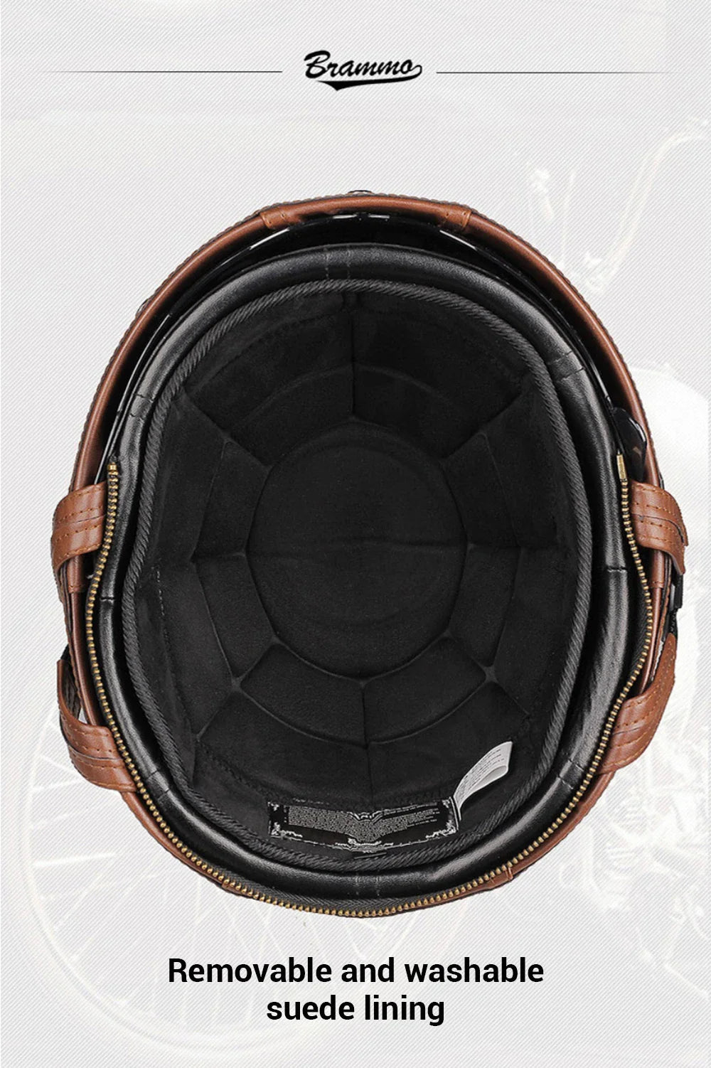 Retro Motorcycle Helmet – DOT Certified German Vintage Half Helmet for Scooter & Motorbike