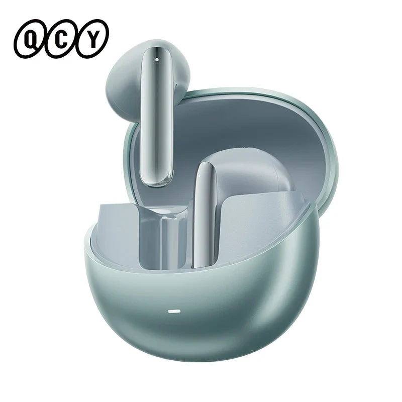 QCY HT10 AilyBuds Pro+ ANC Earbuds - Bluetooth 5.3 Wireless Hi-Res LDAC Earphones with AI Call & Multipoint Connection