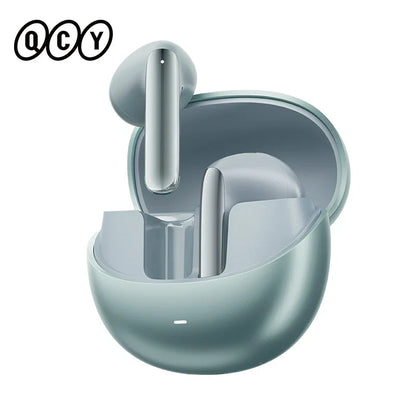 QCY HT10 AilyBuds Pro+ ANC Earbuds - Bluetooth 5.3 Wireless Hi-Res LDAC Earphones with AI Call & Multipoint Connection