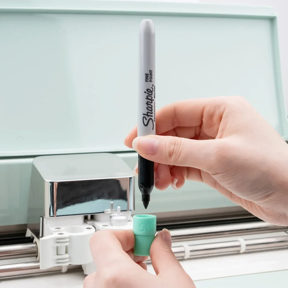 5/9PCS Pen Adapters for Cricut Maker & Explore — Compatible with Sharpie Fine/Ultra Fine Point & Art Pens