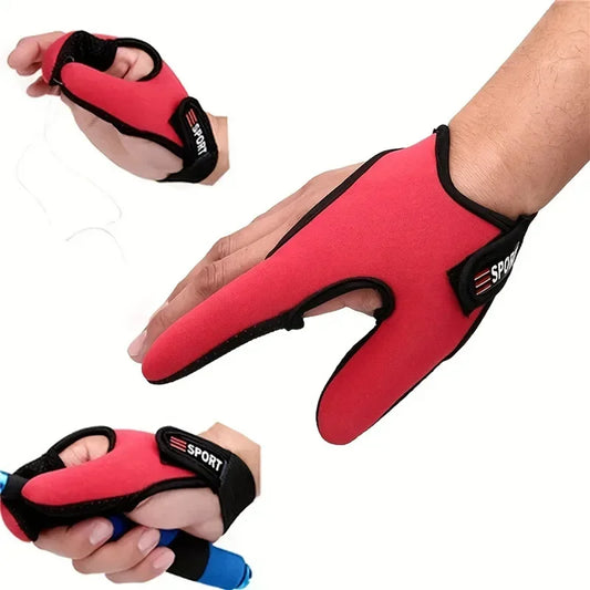 2-Finger Fishing Gloves – Breathable, Anti-Slip, and Cut-Resistant Gloves for Carp and Outdoor Fishing