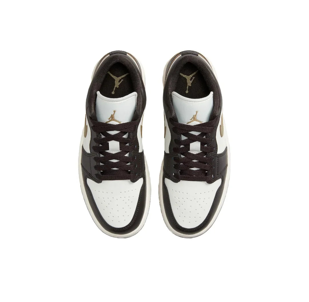 Nike Air Jordan 1 Low – Light Smoke Grey Retro Basketball Shoes | Men's Wear-Resistant, Anti-Slip Sneakers