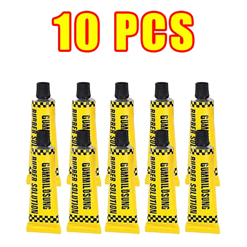 Car & Motorcycle Tire Repair Kit – Tubeless Tyre Puncture Plug Set with Rubber Strips for Truck & Vacuum Tire Repairs