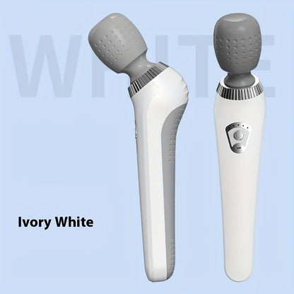 Portable Handheld USB Rechargeable Massage Gun – Multifunctional Full Body Massager for Neck, Back, Legs & Waist