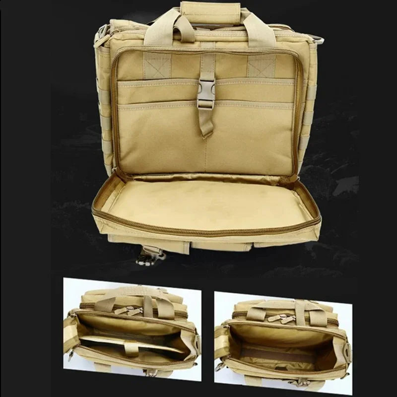 New Tactical Molle Backpack – Nylon Messenger Shoulder Bag, Laptop Briefcase, Outdoor
