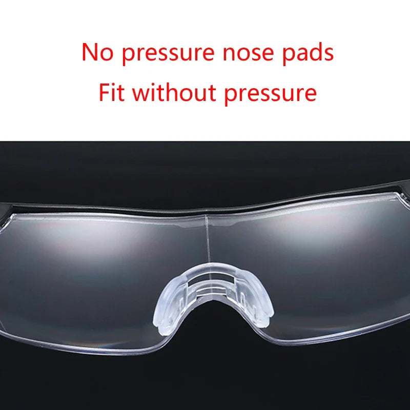 Fashion LED Reading Glasses — Magnifying Eyeglasses with Light for Nighttime Reading