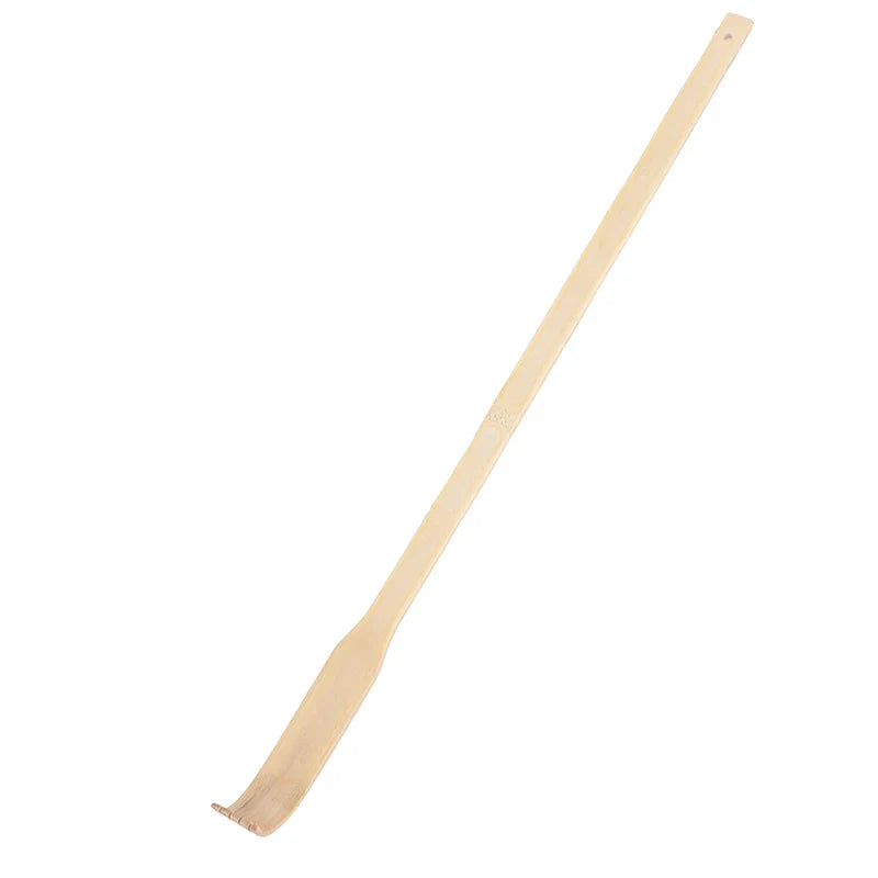 Handmade Bamboo Back Scratcher & Massager - Durable Wooden Health Gift