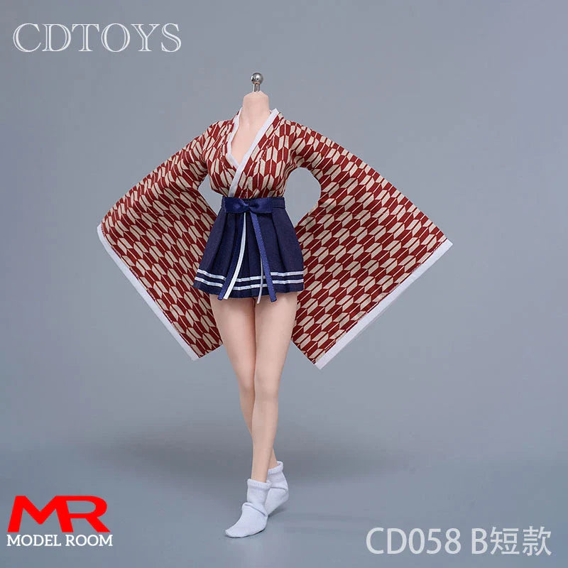 CDToys CD058 1/6 Scale Female Witch Kimono Costume – Doll Clothes for 12" Soldier Action Figures