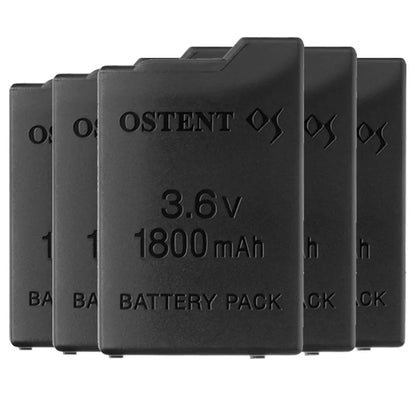 OSTENT 2/5/10pcs 1800mAh–2200mAh 3.6V Rechargeable Battery Pack – Replacement for Sony PSP 1000 PSP-110 Console
