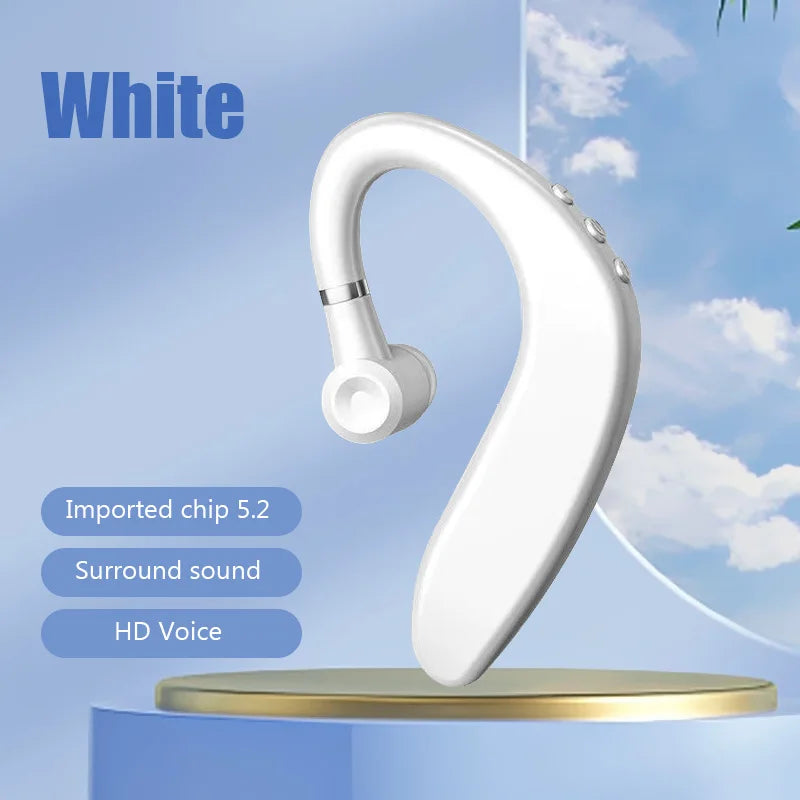 S109 Single-Ear Wireless Bluetooth Headset – HIFI Noise Cancelling Headphones for Business, Driving & Sports