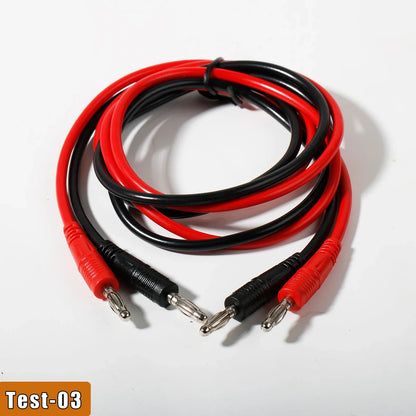 Multimeter Test Leads with Alligator Clips, Banana Plug Universal Cable, Crocodile Clip Test Wires