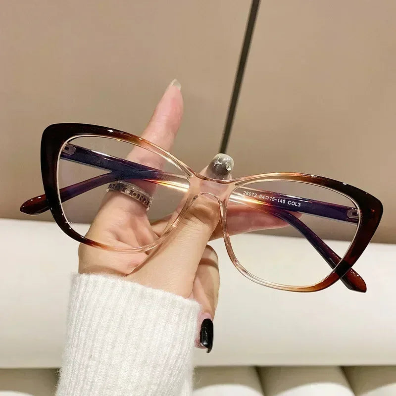 Fashion Cat Eye Reading Glasses – Luxury Anti-Blue Light Eyewear for Women & Men with Presbyopia
