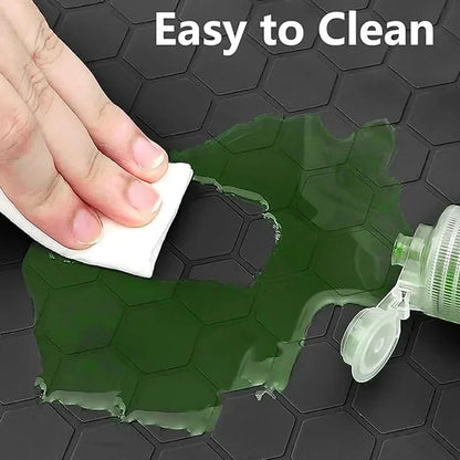 Waterproof Under Sink Mat | Flexible Silicone Cabinet Liner & Protector for Kitchen & Bathroom