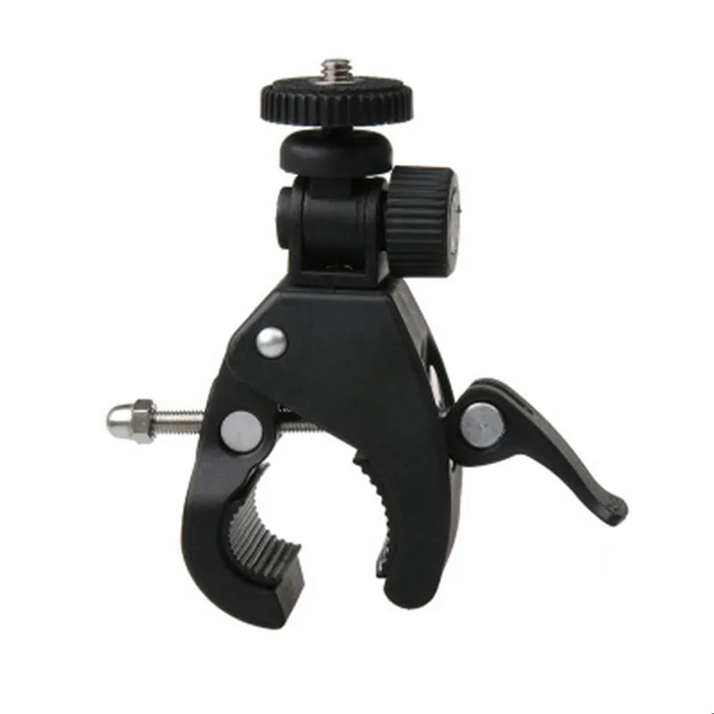 Handlebar Mount Bracket for GoPro & Action Cameras — Bike & Motorcycle Holder for GoPro 12/10/9/8/5, DJI, Insta360, SJCAM