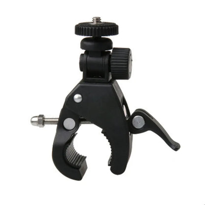 Handlebar Mount Bracket for GoPro & Action Cameras — Bike & Motorcycle Holder for GoPro 12/10/9/8/5, DJI, Insta360, SJCAM