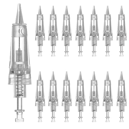 50/100PCS Disposable Sterilized 0.3mm Bayonet Cartridge Needles - Microblading & PMU Tattoo Needles