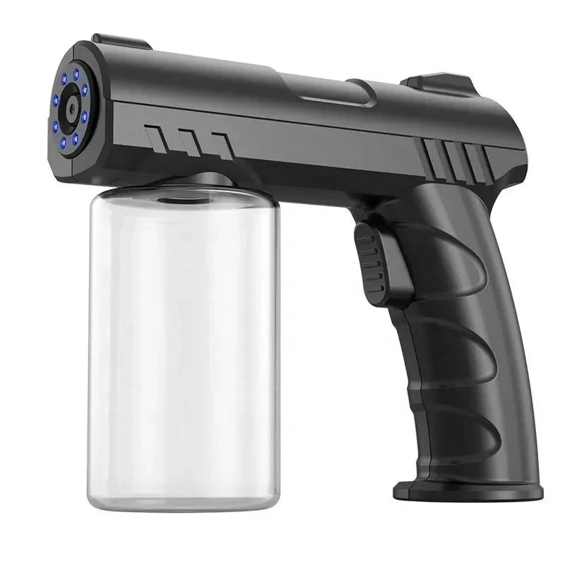 280ML Nano Blue Light Spray Gun - Wireless USB Electric Atomizer Mist Sprayer For Barber Aftershave Garden Disinfection