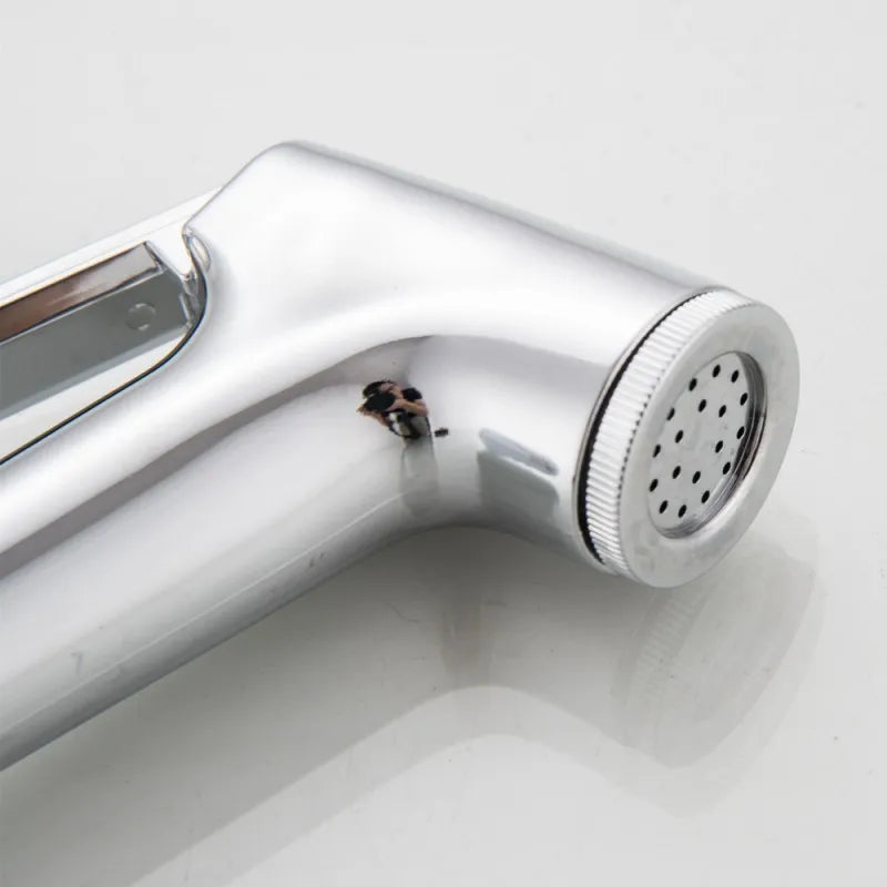 Handheld Toilet Bidet Sprayer with Flexible Spring Hose – Bathroom Shower Head Accessory