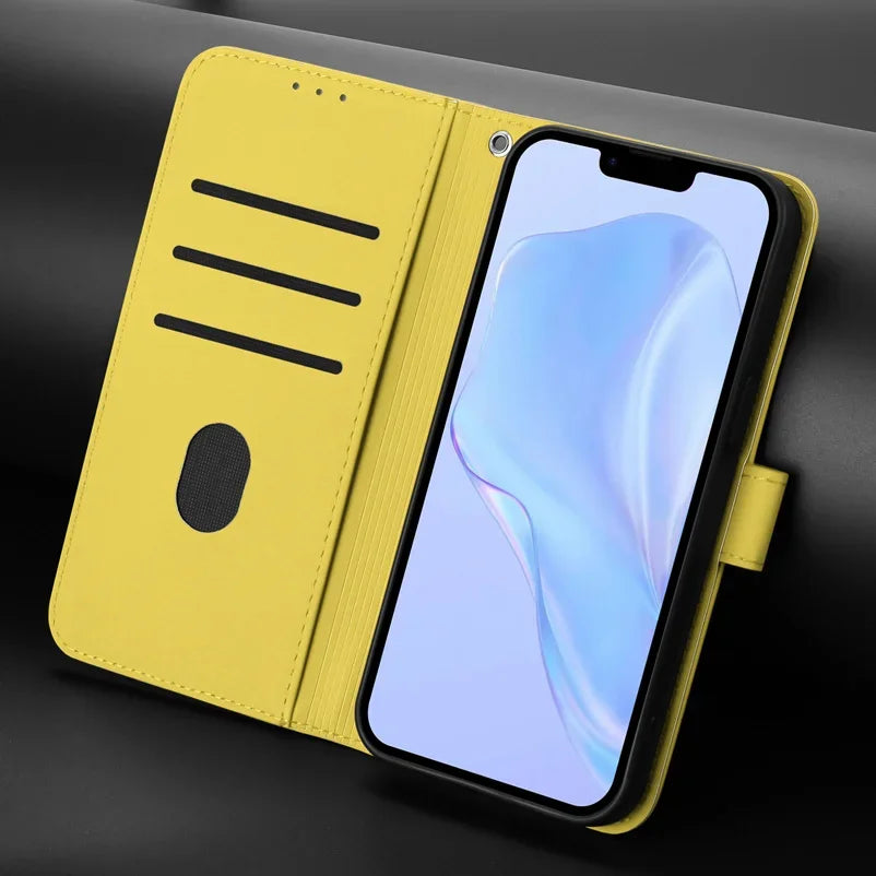 iPhone 16 Series Wallet Leather Flip Case – Protective Cover for 16, 16 Pro, 16 Pro Max & 16 Plus