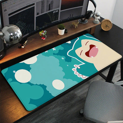 Pokemones Anime XXL Gaming Mousepad – 900x400mm XL Desk Pad, Playmat for Computer & Office Use