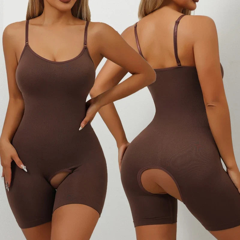 Women’s Full Body Shapewear - Seamless Tummy Control & Butt Lifting Bodysuit
