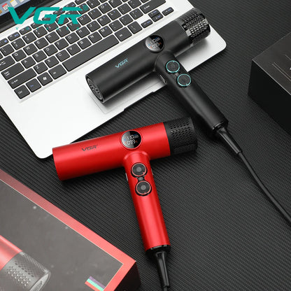 VGR Professional Hair Dryer V-401 — Hot & Cold Adjustment with Brushless Motor 110000 RPM