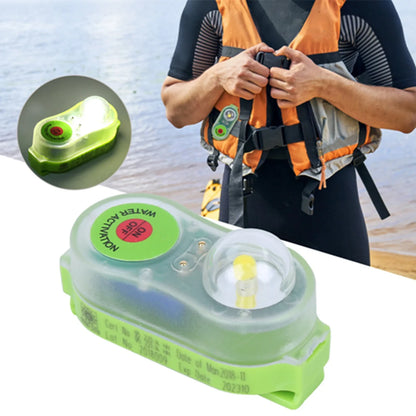 LED Lithium Seawater Life Jacket Light – Self-Lighting, 30g Life-saving Light for Adults & Children, Outdoor Life Vest Accessory