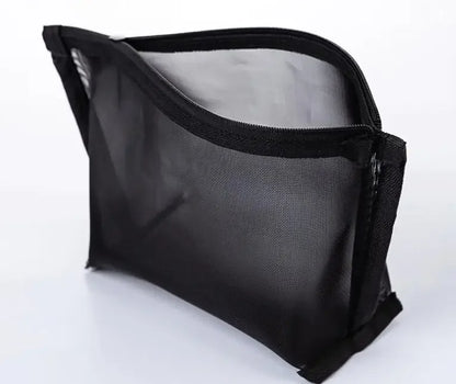 Female Makeup Pouch – Portable Small & Large Mesh Cosmetic Bag, Toiletry Beauty Case, Travel Makeup Organizer Storage Bag