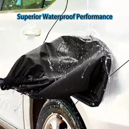 Magnetic EV Charger Port Cover – Weatherproof, UV, Snow & Heat Resistant Protective Cap for Electric Vehicle Charging Ports