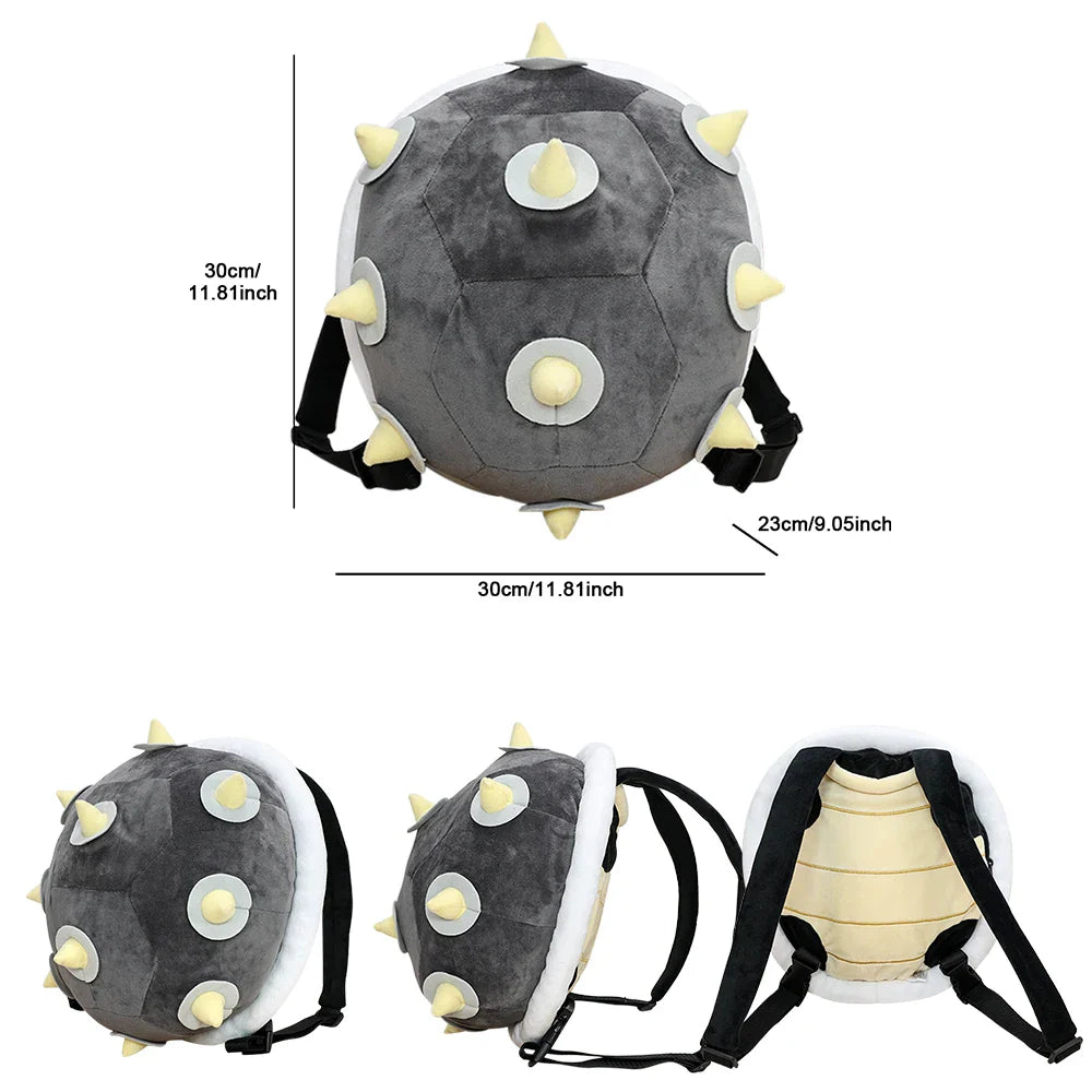 Super Mario Plush Backpack – 9 Styles Including Bowser, Yoshi & Koopa Troopa Cartoon Stuffed Toy Bag